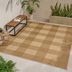 Christopher Knight Home® - Noble House - Tokota 7'10" X 10' Indoor/Outdoor Area Rug, Natural