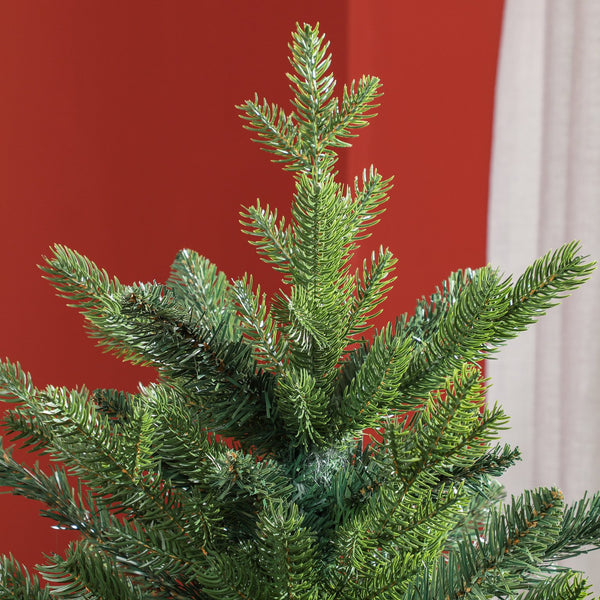 English Elm Homcom 5Ft Artificial Christmas Tree - 1309 Tips, Easy Assembly, Realistic Look For Festive Decor W2225P229374