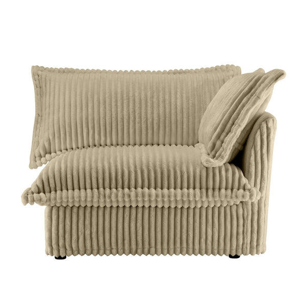English Elm Koala Corduroy Sectional Sofa Deep Seat High Back Right Facing Living Room Piece W3041P272931