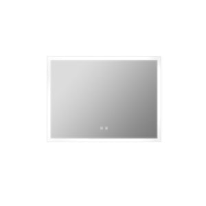 English Elm Aurorium Led Bathroom Vanity Mirror with Defogger and Touchscreen Controls B2731P478347