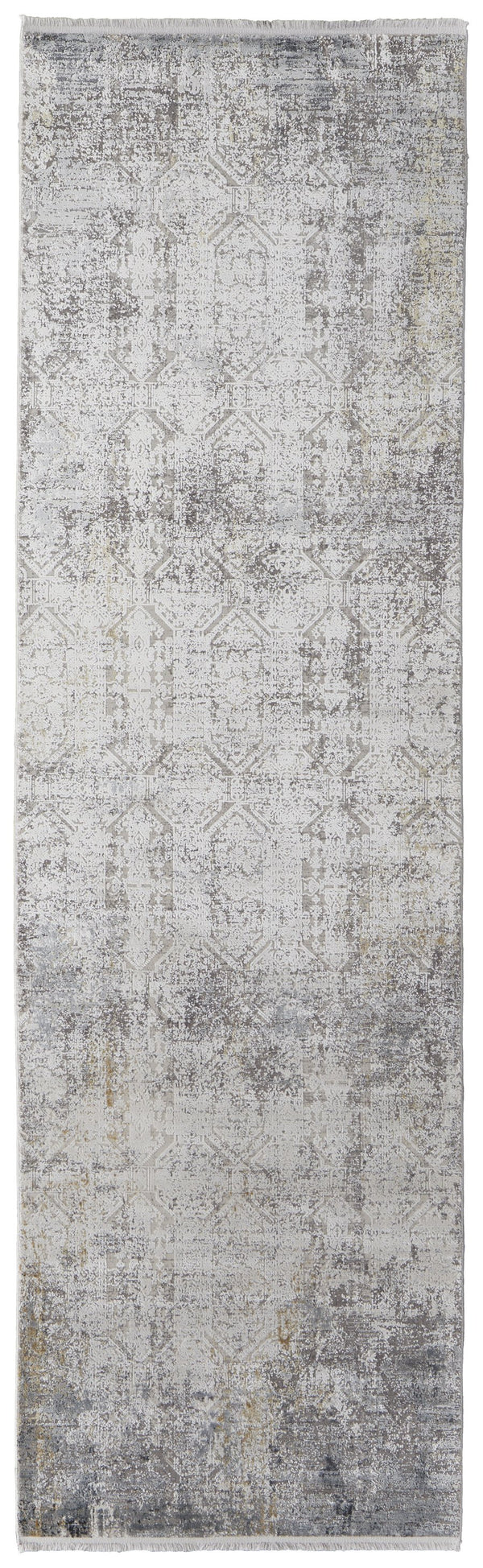 Feizy Rugs Cadiz Abstract Geometric Area Rug – Luxurious, Machine-woven Design Inspired By Spanish Elegance Ivory,Taupe,Gray Viscose,Acrylic 8663892flgyivyi89