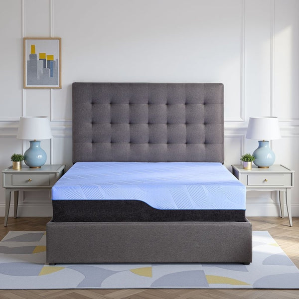 English Elm Refresh Queen Hybrid Mattress Six Layer Talalay Latex Cooling Coil Support System B210P286885