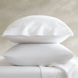 English Elm 4-Piece Queen Sateen Sheet Set – Luxurious White Cotton, Deep Pocket, Hotel Quality Comfort & Style B035P381312