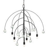 Factotum Black Chandelier