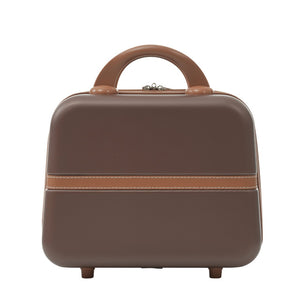 English Elm Hardshell Abs Spinner Luggage Set Four Piece Expandable Tsa Lock Travel Suitcases Brown N732P170218O
