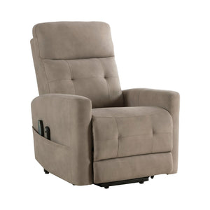 English Elm Power Lift Recliner with Massage Heat and Microfiber Upholstery for Living Room B011P262310