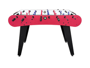 English Elm Soccer Foosball Table 4 Foot Mdf Build for Game Room Family Fun Indoor Play W1936P308767