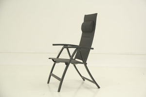 English Elm Patio Folding Chairs Set Of 2 - Lightweight, Ergonomic, Padded Textilene For Ultimate Outdoor Comfort W1859P321619-GIGA