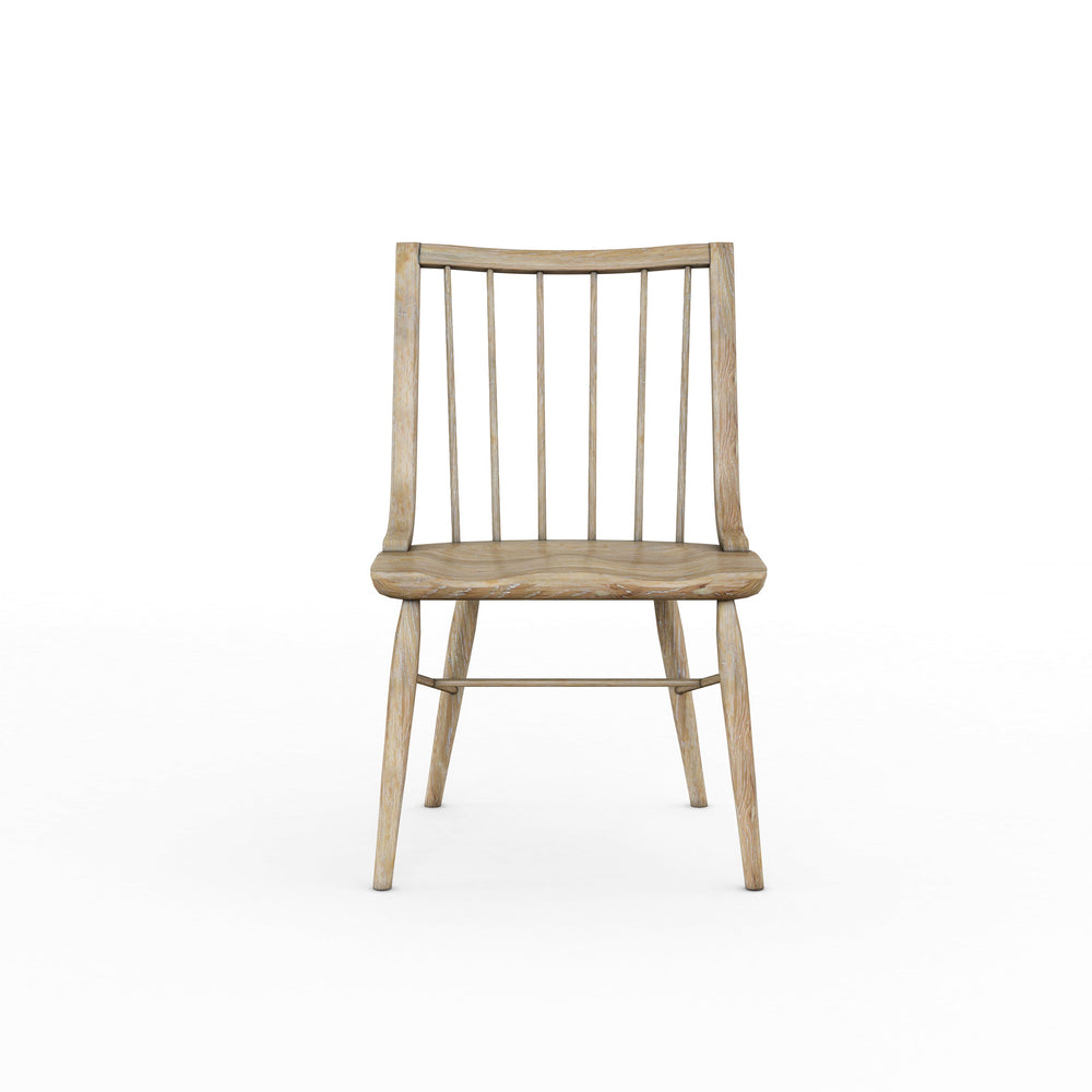 A.R.T. Furniture Set Of 2 - Frame Windsor Side Chair – Elegant New Traditional Design With Comfort And Classic Americana Charm - Set Of 2 Light Brown Ash & Poplar Solid,Plank,Effect Flakey & Quarter,Sawn Oak Veneer 278204-2335