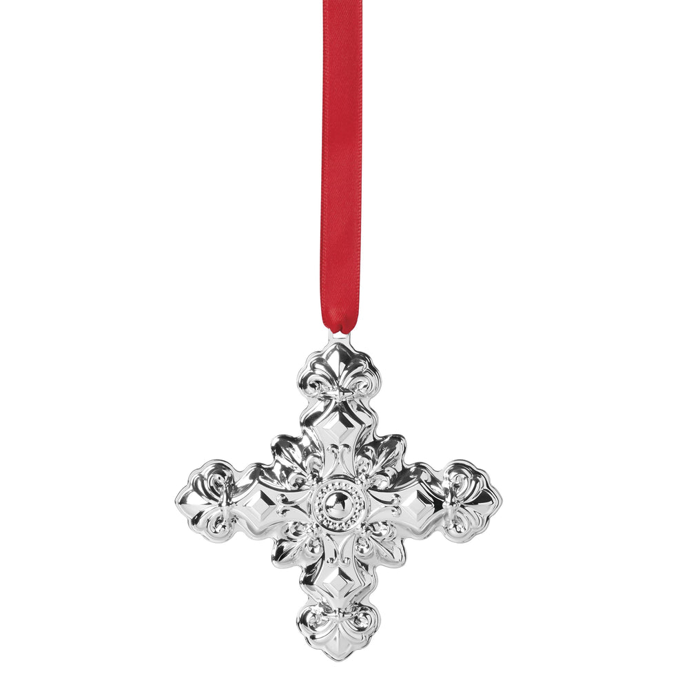 Lenox Reed and Barton 2024 54th Annual Christmas Cross Metallic, STER SVLR METAL 895954