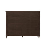 Revival Row 8-Drawer Bureau Brown with Chimney Smoke Finish P348101 Pulaski Furniture