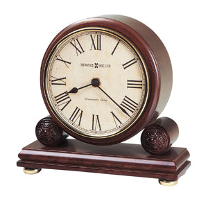 Hekman Furniture 635123 Redford Mantel Clock - Elegant Windsor Cherry Finish, Classic Chime, Durable & Stylish Decor Windsor Cherry Redford Mantel Clock 635123