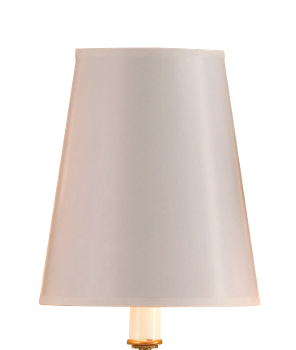 Paper Chandelier Shade – Elegant White Handmade Lighting Fixture for Indoor Spaces, 7" Tall