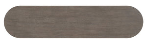 Hooker Furniture Modern Mood Server Elegant Quartered Oak Sideboard With Wire-Brushed Texture, Pewter Accents, Storage Delight Medium Brown 6850-75907-89