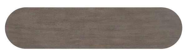 Hooker Furniture Modern Mood Server Elegant Quartered Oak Sideboard With Wire-Brushed Texture, Pewter Accents, Storage Delight Medium Brown 6850-75907-89