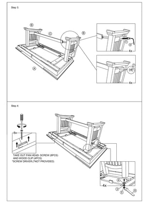 English Elm Contemporary 66" Dining Table w/ 2 Leaves Rustic White Trestle Base Gray Top Seats 6 Stylish B011S01486