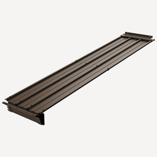 English Elm Gazebo Connector Kit Steel Expansion Linker for Wall Mounted Lean to Structures Brown W1859S00229