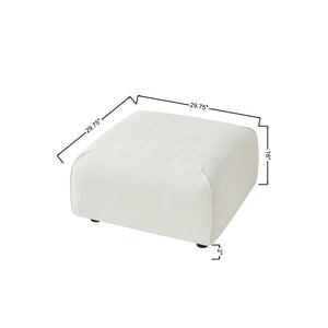 English Elm Modern Curved Accent Chair Plush Cloud Cushioning Sculptural Form for Any Room N767P399473B