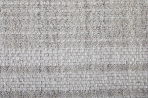 Feizy Rugs T34t8016 Highview Handwoven Polyester Rug - Modern Striped Design With Textured Depth For Stylish Spaces Gray,Ivory Polyester T34t8016ivy000c50