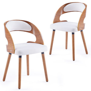 English Elm Swivel Counter Stools Set of 2 Rattan Back Pu Seat Mid Century Wood Frame Kitchen T3623P433657