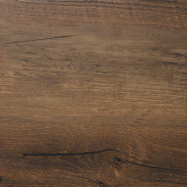 44" Grooved Door Corner TV Console Rustic Oak W44CMCR2DRO Walker Edison