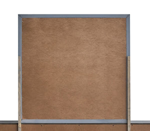 English Elm Kramer Square Gold Frame Wall Mirror with Low Distortion Glass for Bedroom Accent B078P497919