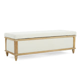 Christopher Knight Home® - Noble House - - Osgood White Storage Ottoman