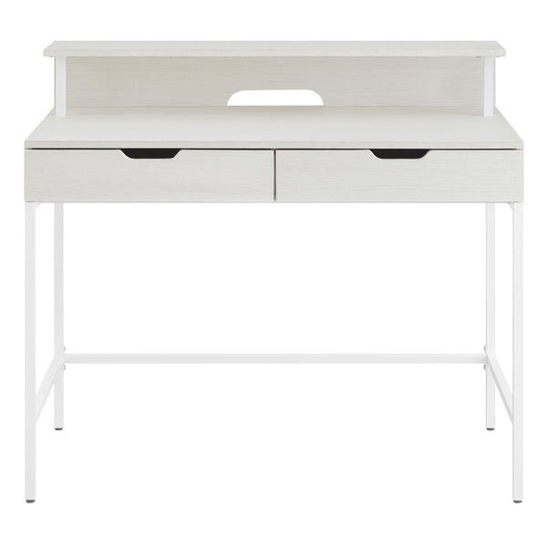 OSP Home Furnishings Contempo 40" Desk White Oak