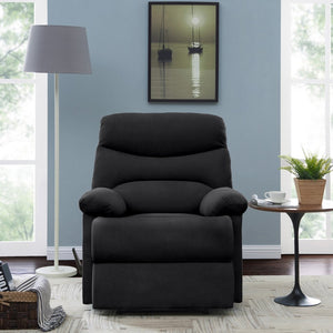 English Elm Ouray Wall Hugger Recliner Microsuede Upholstered Lounge Chair for Modern Living B127P495075