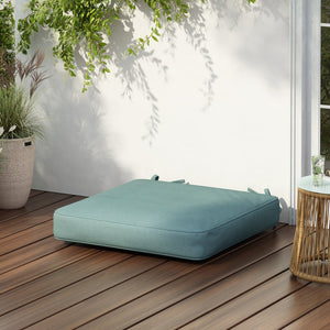 English Elm Christopher Knight Home® - Noah Teal Outdoor Dining Chair Cushion - Plush, Weather-Resistant, And Stylish For Ultimate Comfort N775P291472T