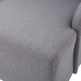 Christopher Knight Home® - Noble House - Callie Light Grey Fabric Dining Chair