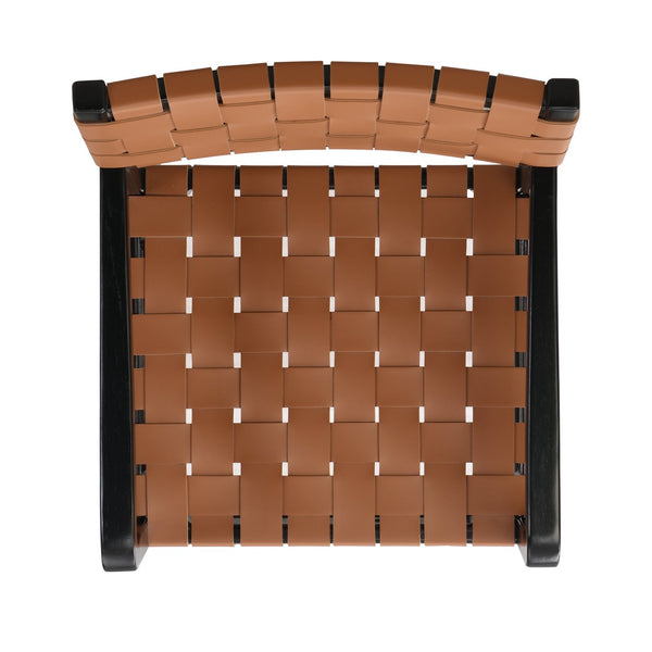 English Elm Christopher Knight Home® - DINING Chair Set of 2 PU Leather Dining Chairs with Rubberwood Frame, Modern Industrial Elegance Brown 74689.00BRN