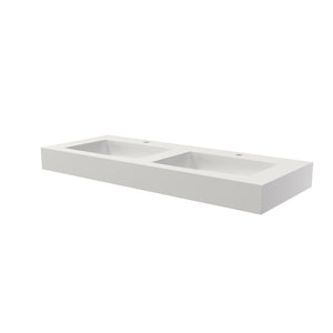 English Elm Stone Resin Seamless Basin Sink for Spa and Contemporary Bathroom Vanity Decor T3785P355766