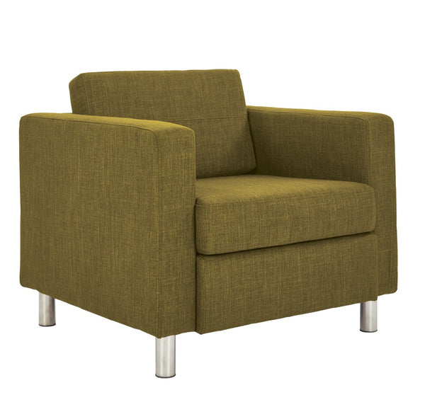 OSP Home Furnishings Pacific Armchair Green
