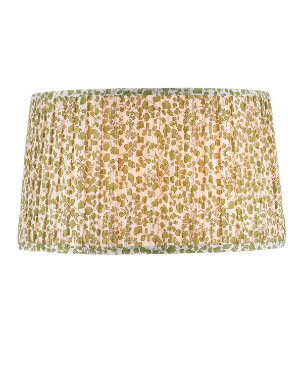 Currey & Company Maiden Tapered Lamp Shade - Ginkgo-inspired Pleated Design For A Chic And Stylish Home Decor Upgrade Green Cotton 0900-6001-currey-company