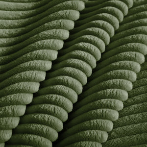 English Elm 54.3" Oversized Cloud Modular Sectional Couch - Luxurious Corduroy, Ergonomic Design, Cozy Ottoman Included W714S01328