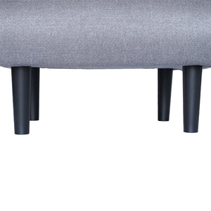 English Elm Folding Convertible Linen Chair Sofa Bed with High Density Foam for Studio Apartments W2710P232152