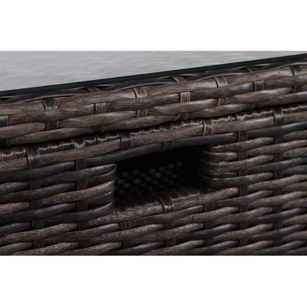 English Elm Fully Assembled 12-Piece 8-Person Outdoor Seating Set – Stylish, Plush & Durable For Ultimate Comfort B120S00018