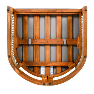 English Elm Christopher Knight Home® - Premium Acacia Wood Outdoor Club Chair With Curved Tub Design, Woven Rope, Water-Resistant Cushions N767P367654E