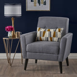 Christopher Knight Home® Sienna Mid Century Dark Grey Club Chair: Stylish Comfort for Any Room