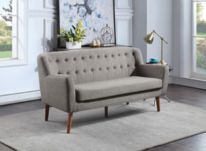 OSP Home Furnishings Mill Lane Sofa Cement
