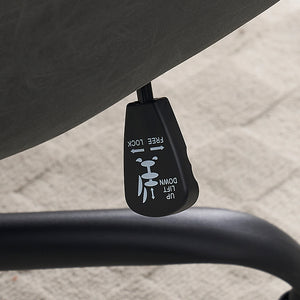 English Elm Artificial ergonomic PU leather office chair with high-density foam, stain-resistant, adjustable height support and modern minimalist design for home and workspace comfort Black W2311P282367