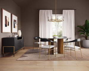 Sunpan Family Dynamics I - 40" X 40" Art In Dark Brown Frame, Celebrating Connections And Chaos Together Brown Glass A0422