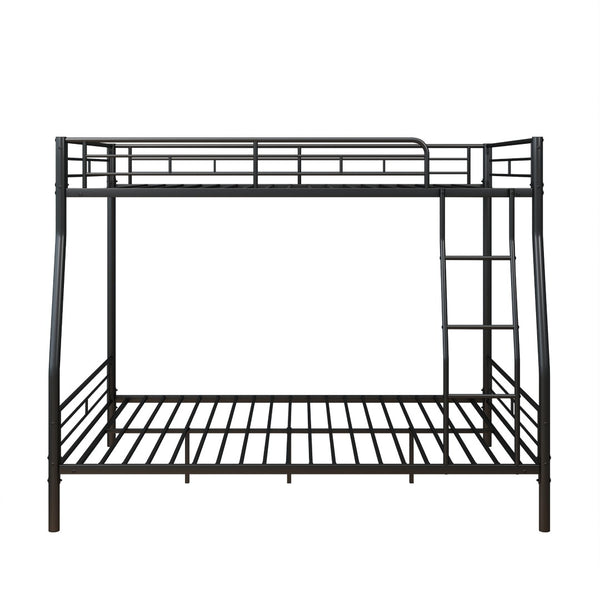 English Elm Heavy Duty Steel Full Over Queen Bunk Bed Adult Guest Room Powder Coat Frame W840S00001