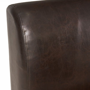 English Elm Love Seat Pu Leather Compact Loveseat with Tapered Rubberwood Legs for Apartments N771P262600W