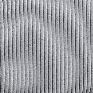 English Elm Dark Gray 8-Piece Modular Sectional Set With Corduroy Upholstery For Stylish Living Room Comfort B011S01333