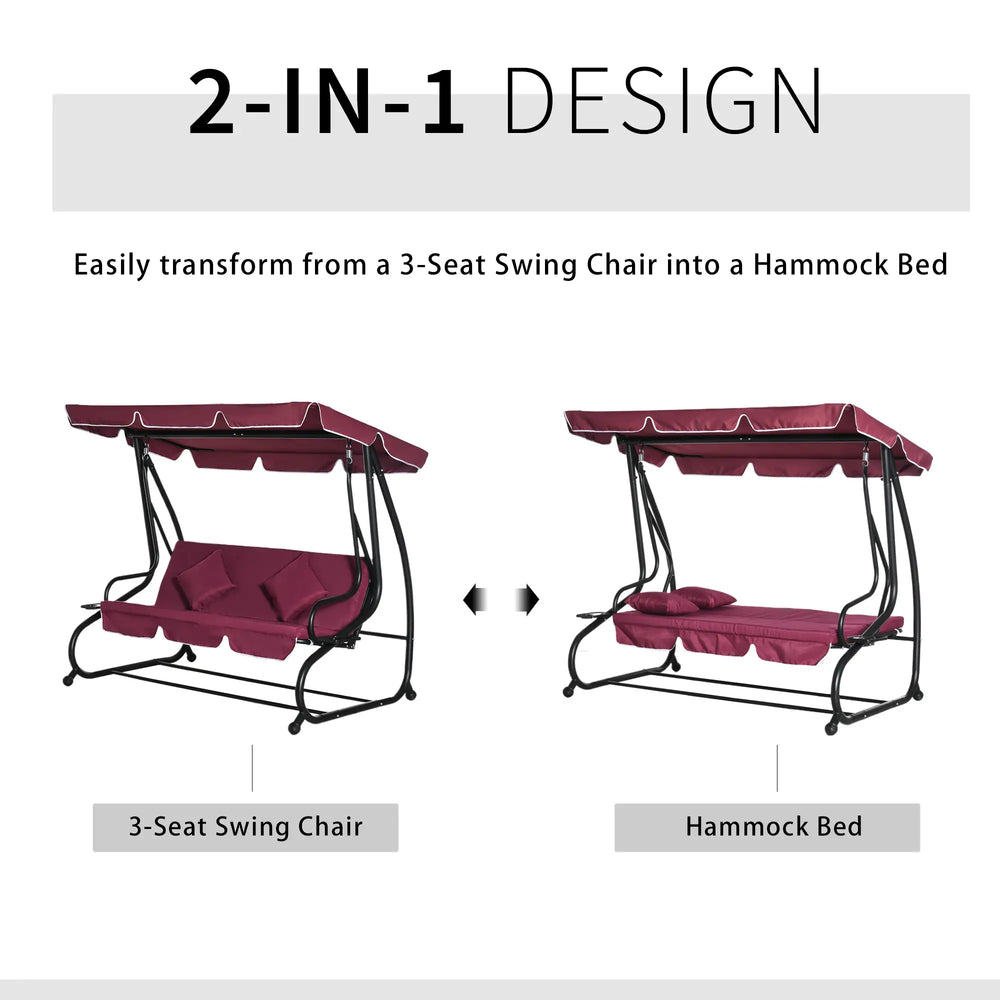 English Elm 3 Piece Outdoor Pe Rattan Chaise Lounge Set with Adjustable Recline and Side Table T3971S00042