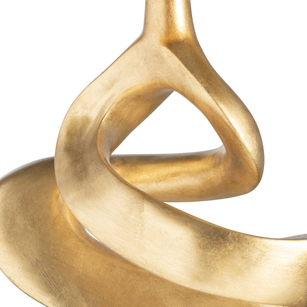 Crestview Collection Contemporary Sculptural Table Lamp - Elegant Gold Design With Crystal Base & Linen Shade For Modern Spaces   Cvavp1959a