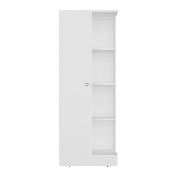 English Elm Juls Tall Pantry Cabinet with Open Shelves and Enclosed Storage for Any Room B070P474244