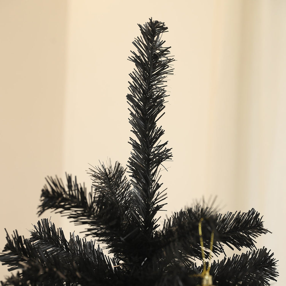 English Elm Homcom 6Ft Tall Unlit Artificial Christmas Tree With 1000 Branch Tips, Auto-Open Design, Steel Base W2225P249629